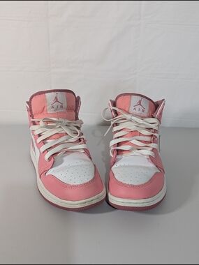 Nike Air Jordan 1 Mid GS Valentine's Day 2023 Sneakers
